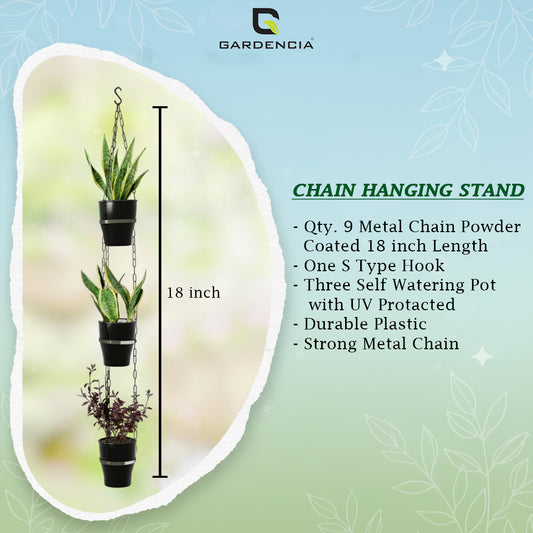 Cone 6" with Chain Hanging Set