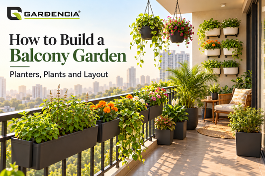 How to Build a Balcony Garden: Planters, Plants and Layout