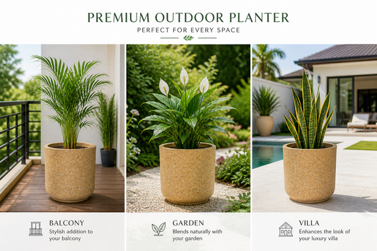 Premium Roto-Molded Planters for Indoor &amp; Outdoor Spaces