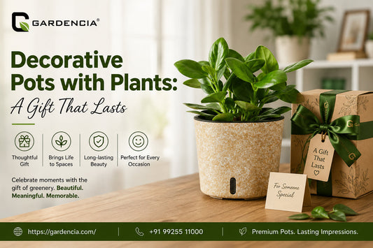 Plant Gift Ideas: Decorative Pots with Plants for Gifting 