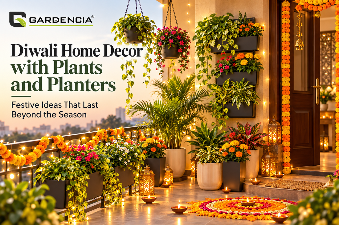 Diwali Home Decor with Plants and Planters: Festive Ideas That Last Beyond the Season