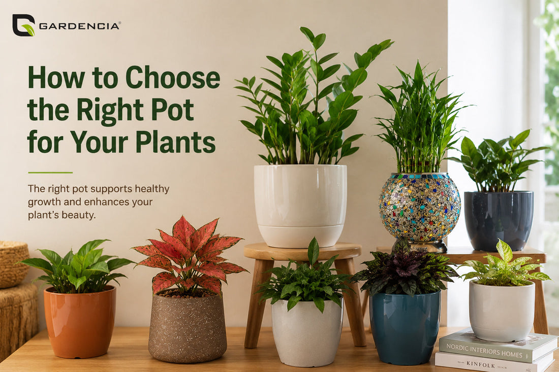 How to Choose the Right Pot for Your Plants