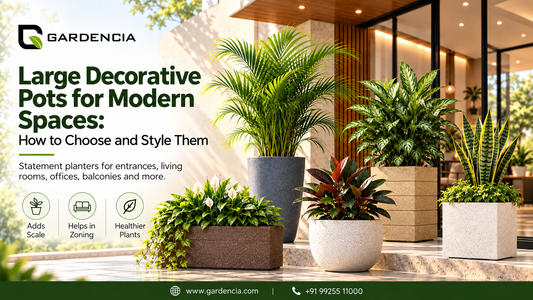 Large Decorative Pots for Modern Spaces