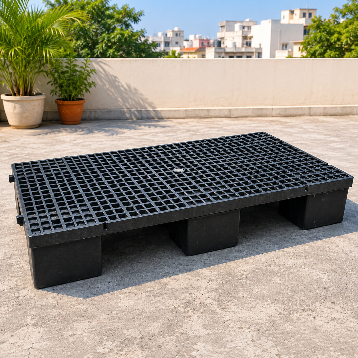 24-Inch Modular Pot Stand Panel for Plants