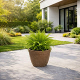 GARDENCIA ROTO Candy 9/11/13" Morden Round Planter Pot