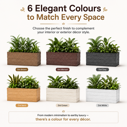 Gardencia Roto G Tray Rectangle Pots