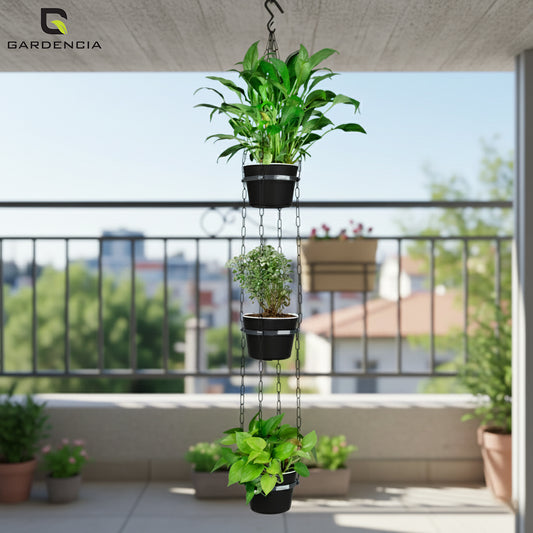 Cube 6" with Chain Hanging Set