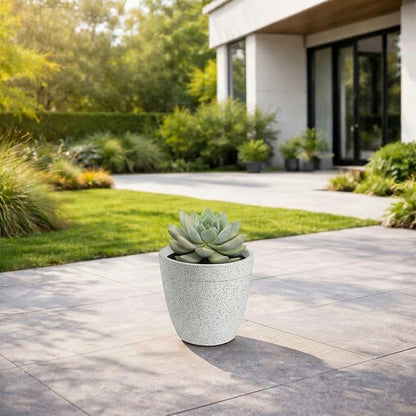 GARDENCIA ROTO Candy 9/11/13" Morden Round Planter Pot