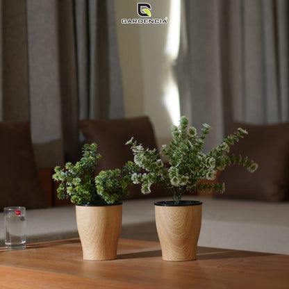 Cone Printed Self Watering Pot