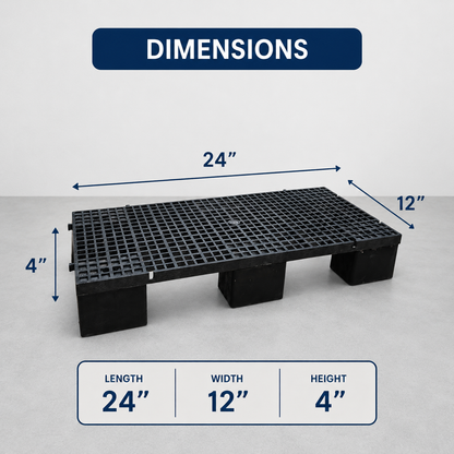 24-Inch Modular Pot Stand Panel for Plants