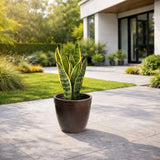GARDENCIA ROTO Candy 9/11/13" Morden Round Planter Pot