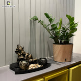 Cavender Printed Self Watering Pot
