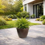GARDENCIA ROTO Candy 9/11/13" Morden Round Planter Pot