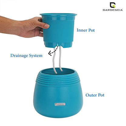 GARDENCIA Balloon Self Watering Planter