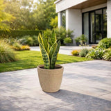 GARDENCIA ROTO Candy 9/11/13" Morden Round Planter Pot
