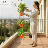 GARDENCIA Cube Self Watering Pot 6 Inch with Hanging Chain Modern Hanging Planter for Indoor & Outdoor Plants, Durable Plastic Pot Ideal for Balcony, Home & Office Decor