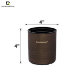 GARDENCIA Metal Flower Pot 4"