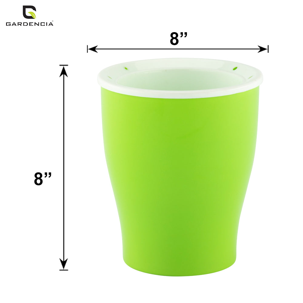 GARDENCIA Cone Self Watering Planter 6/8"