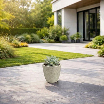 GARDENCIA ROTO Candy 9/11/13" Morden Round Planter Pot