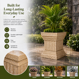 Roto Vintage 01 Self Watering Square Planter