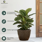 GARDENCIA ROTO Candy 9/11/13" Morden Round Planter Pot