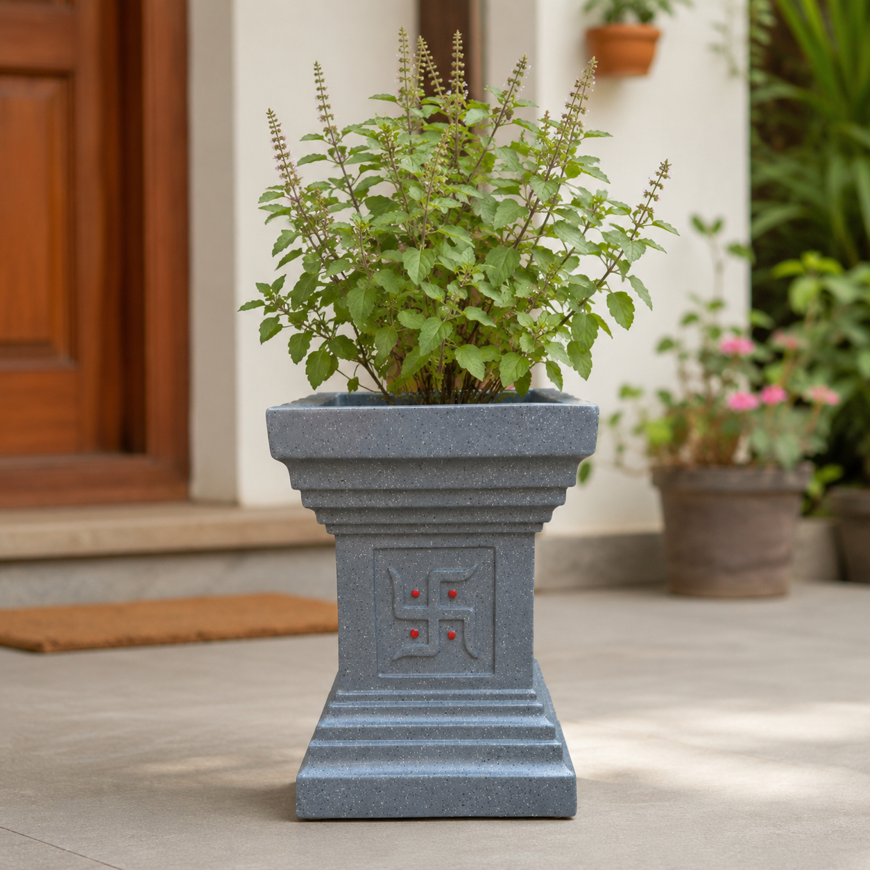 GARDENCIA FRP TULSI POT 15"