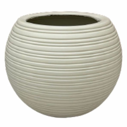 GARDENCIA JUPITER BIG 16 Inch Round(Matka) Planter Pot | Blow Molded Flower Pot for Indoor & Outdoor Plants | Lightweight Heavy Duty Garden Pot | Weather Resistant Decorative Planter for Home Garden & Terrace Garden