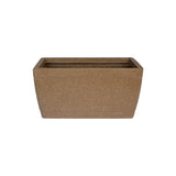 Gardencia Roto Dove Canon Rectangle Planter with Dot Finish Color
