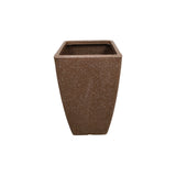 GARDENCIA ROTO MOCHA Pot – Long Square Planter with Dot Finish Colour | Non-Breakable & Light Weight Outdoor & Indoor Flower Pot | Heavy-Duty Large Plant Container for Big House, Patio, Garden & Balcony