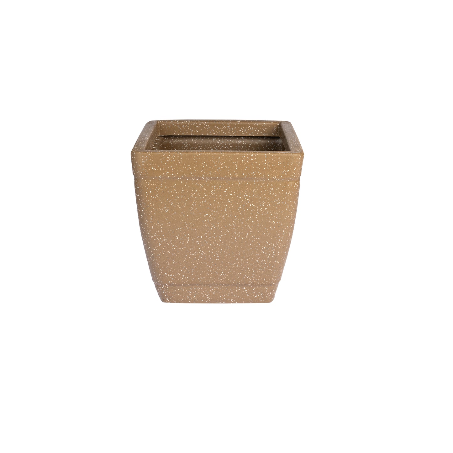 GARDENCIA ROTO DOVE – Square Planter with Dot Finish Colour
