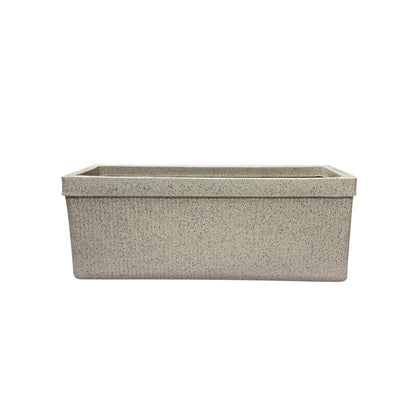 Gardencia Roto Zen 02 Rectangle Pots for Plants Highly Durable Polymers Lightweight Indoor Outdoor Flower Pot Gamla Tree Planter Container Planters for Balcony Garden, Home Garden, Terrace Garden