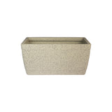 Gardencia Roto Dove Canon Rectangle Planter with Dot Finish Color