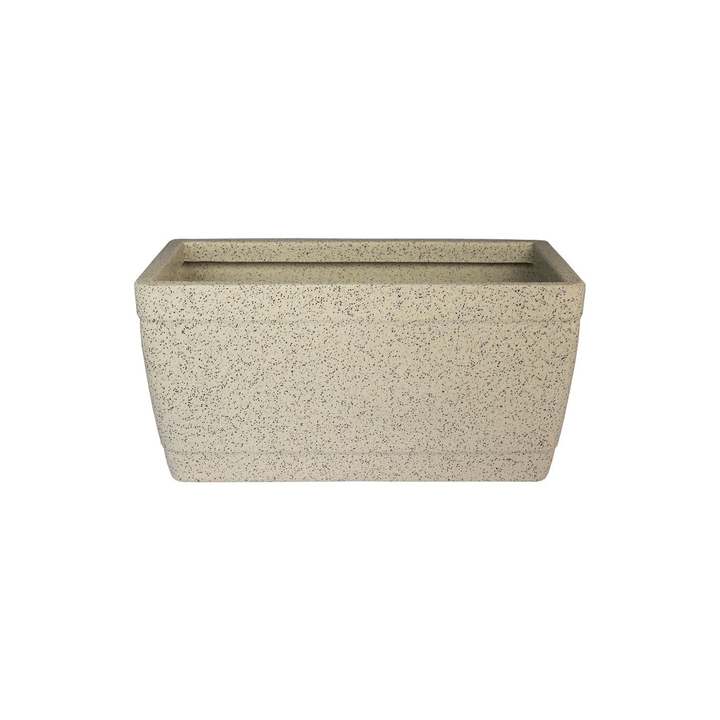 Gardencia Roto Dove Canon Rectangle Planter with Dot Finish Color