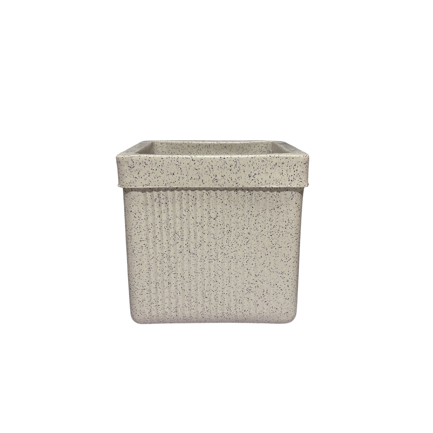 GARDENCIA ROTO ZEN 01 Pot – Square Planter with Dot Finish Colour | Non-Breakable & Light Weight Outdoor & Indoor Flower Pot | Heavy-Duty Large Plant Container for Big House, Patio, Garden & Balcony