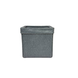 GARDENCIA ROTO ZEN 01 Pot – Square Planter with Dot Finish Colour | Non-Breakable & Light Weight Outdoor & Indoor Flower Pot | Heavy-Duty Large Plant Container for Big House, Patio, Garden & Balcony