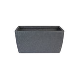 Gardencia Roto Dove Canon Rectangle Planter with Dot Finish Color