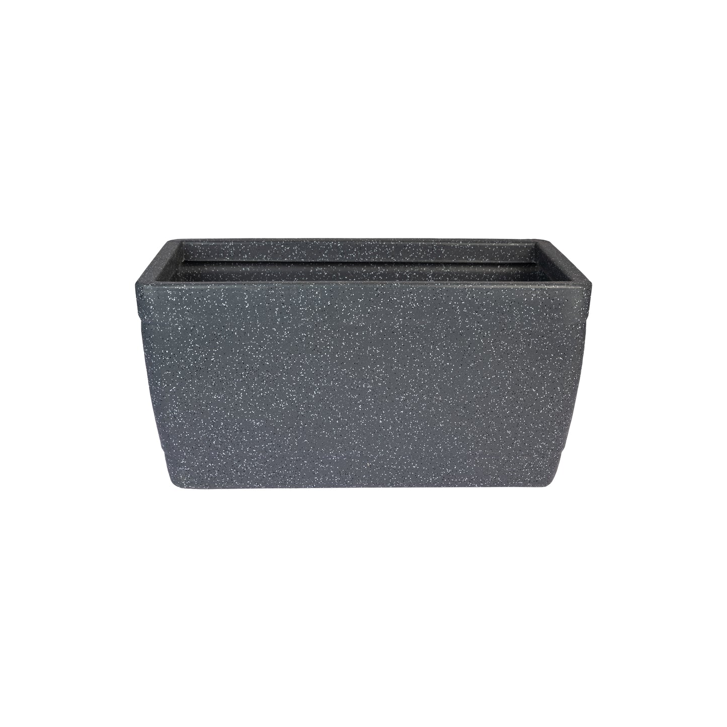 Gardencia Roto Dove Canon Rectangle Planter with Dot Finish Color