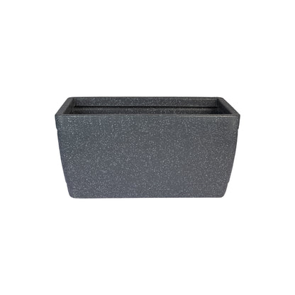 Gardencia Roto Dove Canon Rectangle Planter with Dot Finish Color