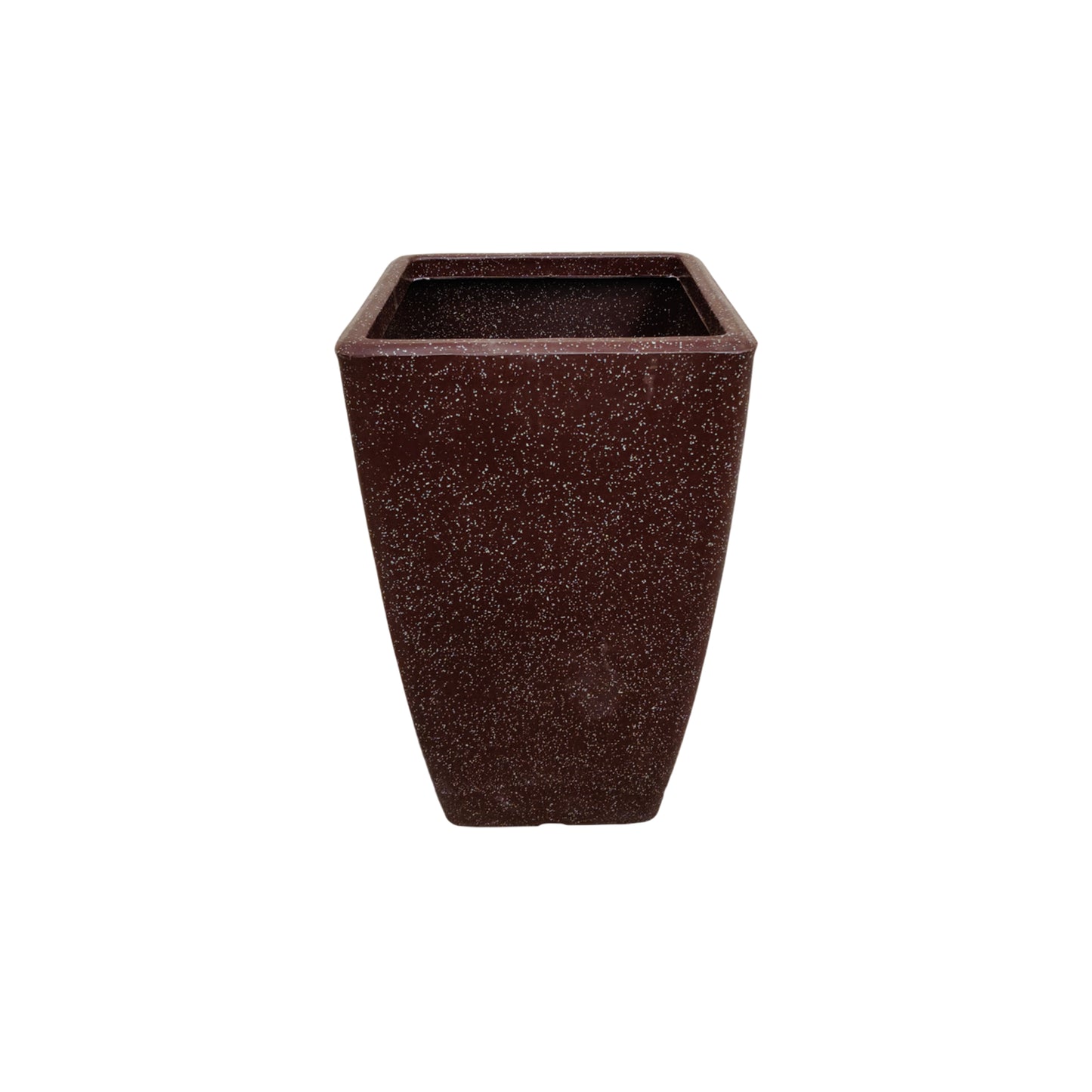 GARDENCIA ROTO MOCHA Pot – Long Square Planter with Dot Finish Colour | Non-Breakable & Light Weight Outdoor & Indoor Flower Pot | Heavy-Duty Large Plant Container for Big House, Patio, Garden & Balcony