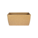 Gardencia Roto Dove Canon Rectangle Planter with Dot Finish Color