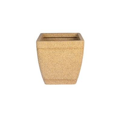 GARDENCIA ROTO DOVE – Square Planter with Dot Finish Colour