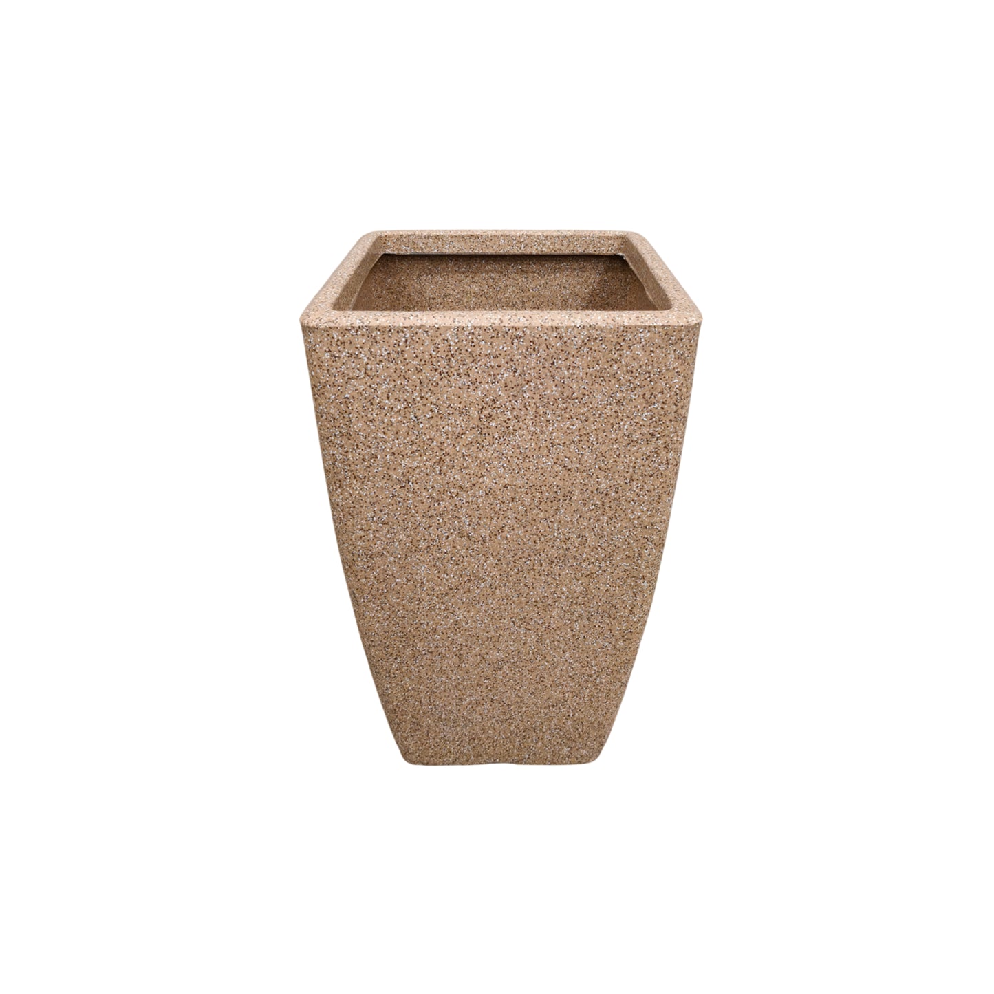GARDENCIA ROTO MOCHA Pot – Long Square Planter with Dot Finish Colour | Non-Breakable & Light Weight Outdoor & Indoor Flower Pot | Heavy-Duty Large Plant Container for Big House, Patio, Garden & Balcony