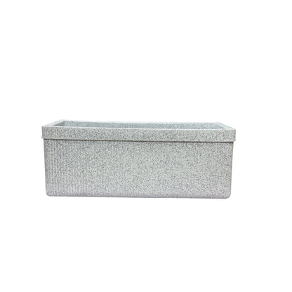 Gardencia Roto Zen 02 Rectangle Pots for Plants Highly Durable Polymers Lightweight Indoor Outdoor Flower Pot Gamla Tree Planter Container Planters for Balcony Garden, Home Garden, Terrace Garden