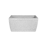 Gardencia Roto Dove Canon Rectangle Planter with Dot Finish Color