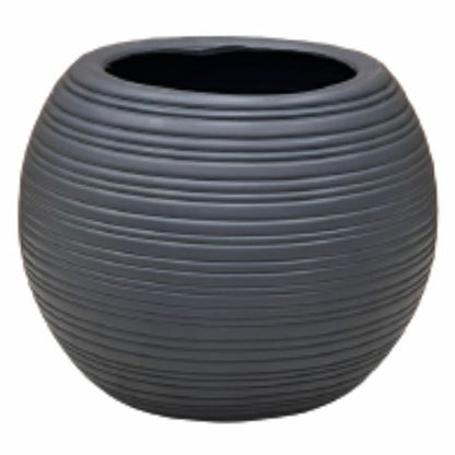 GARDENCIA JUPITER BIG 16 Inch Round(Matka) Planter Pot | Blow Molded Flower Pot for Indoor & Outdoor Plants | Lightweight Heavy Duty Garden Pot | Weather Resistant Decorative Planter for Home Garden & Terrace Garden
