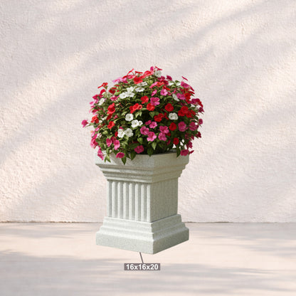 Gardencia Roto Vintage 01 Self Watering Pots for Plants Highly Durable Polymers Lightweight Indoor Outdoor Flower Pot Tree Planter Container Planters for Living Balcony Garden, Terrace Garden