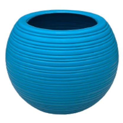 GARDENCIA JUPITER BIG 16 Inch Round(Matka) Planter Pot | Blow Molded Flower Pot for Indoor & Outdoor Plants | Lightweight Heavy Duty Garden Pot | Weather Resistant Decorative Planter for Home Garden & Terrace Garden