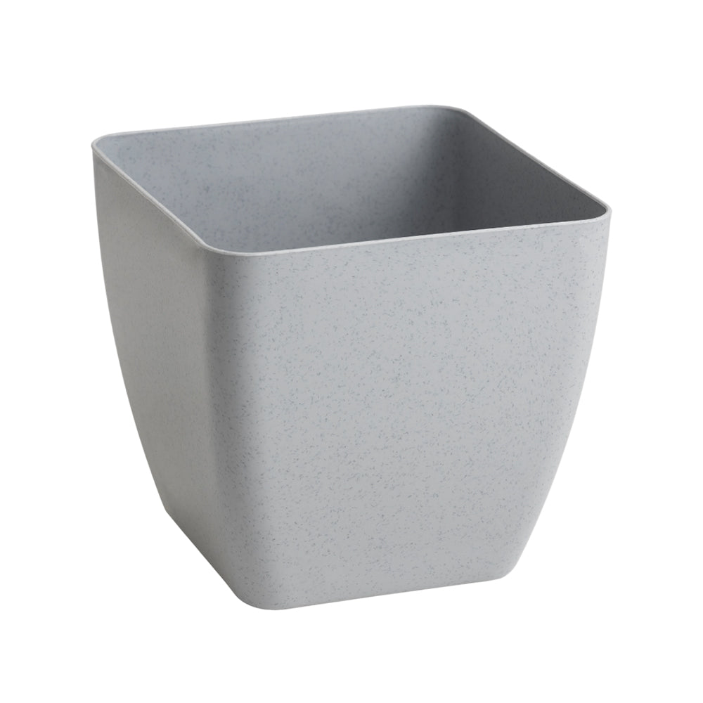 GARDENCIA Self Watering Flower Pot Lizza with Inner Tray, Plastic Planter, Lightweight, 15x15x18 cm, Pack of 7