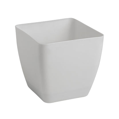 GARDENCIA Self Watering Flower Pot Lizza with Inner Tray, Plastic Planter, Lightweight, 15x15x18 cm, Pack of 7
