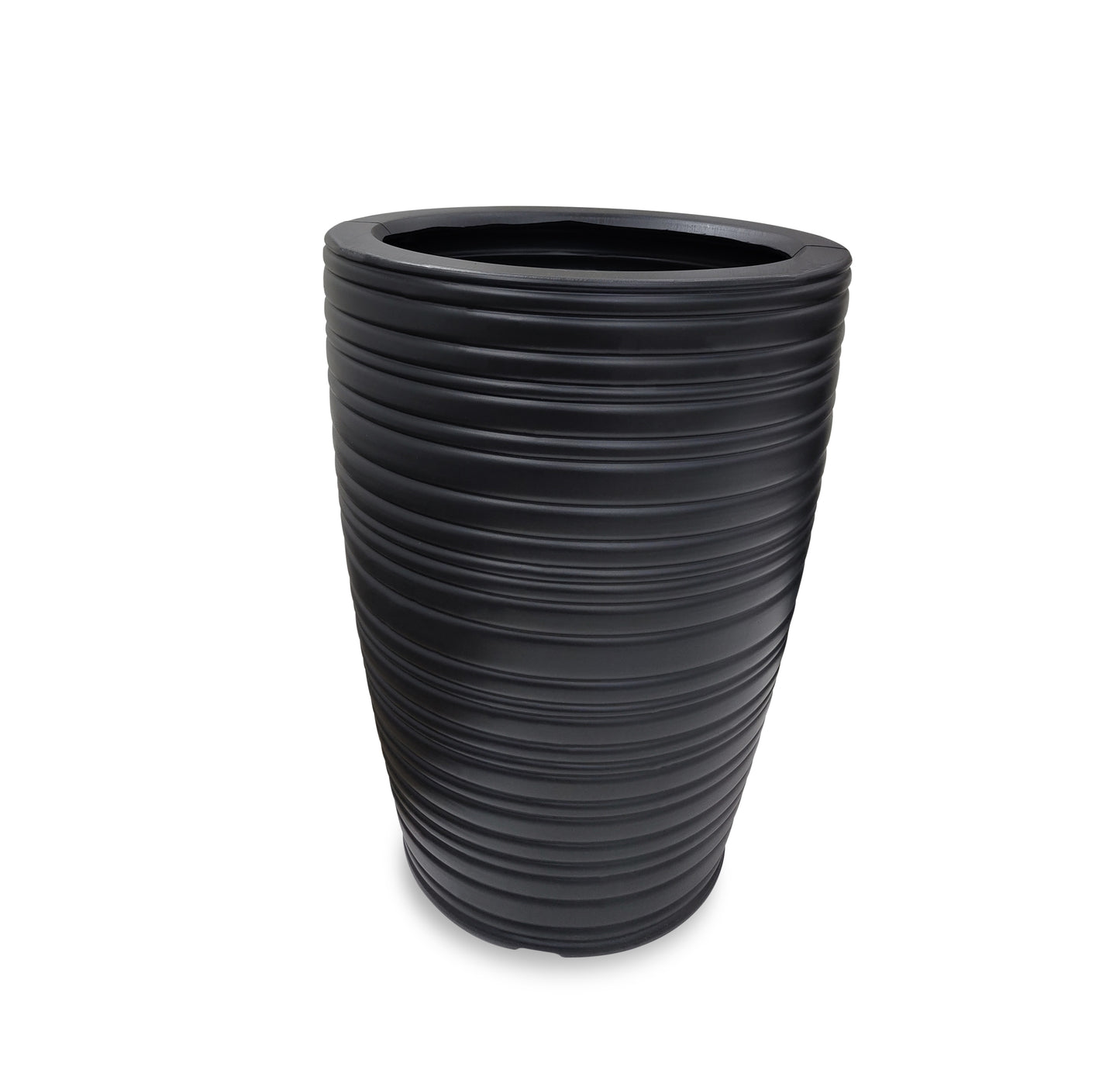 GARDENCIA VIVA 25 Inch Long Round Planter Pot | Blow Molded Flower Pot for Indoor & Outdoor Plants | Lightweight Heavy Duty Garden Pot | Weather Resistant Decorative Planter for Home Garden & Terrace Garden